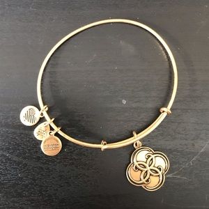 Gold Alex & Ani Bracelet